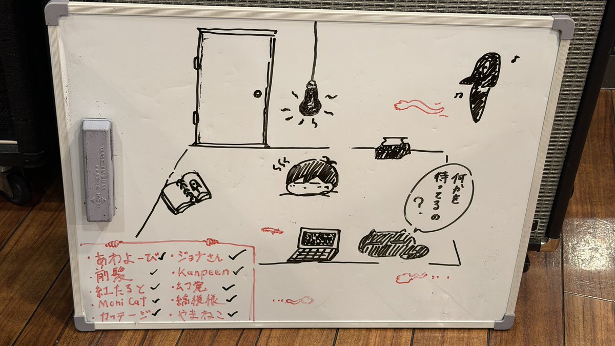 awayo_vi's tweet photo. #OMOセッション2605
無事終了しました！
写真は参加者の方に描いていただいたボードです https://t.co/mbTVSrHTaE