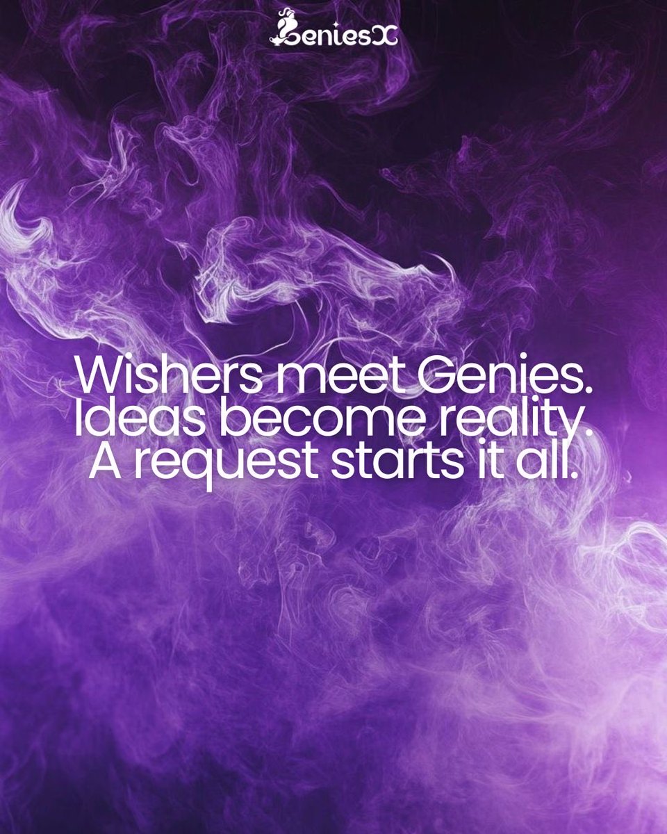 GeniesXOfficial's tweet image. #geniesx #comingsoon