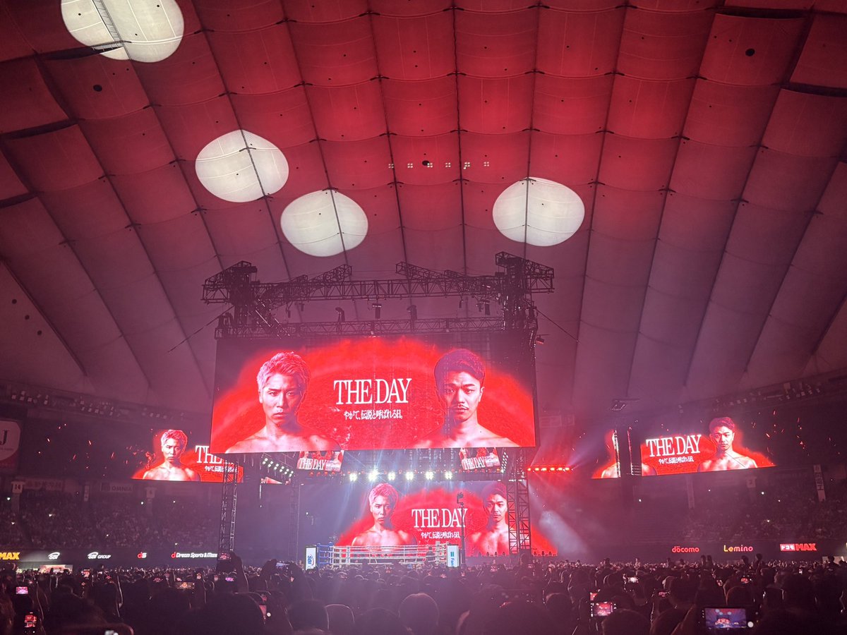 25_hane's tweet photo. THE DAY
まだまだ伝説は続きそうだ https://t.co/1DrNeEmyto
