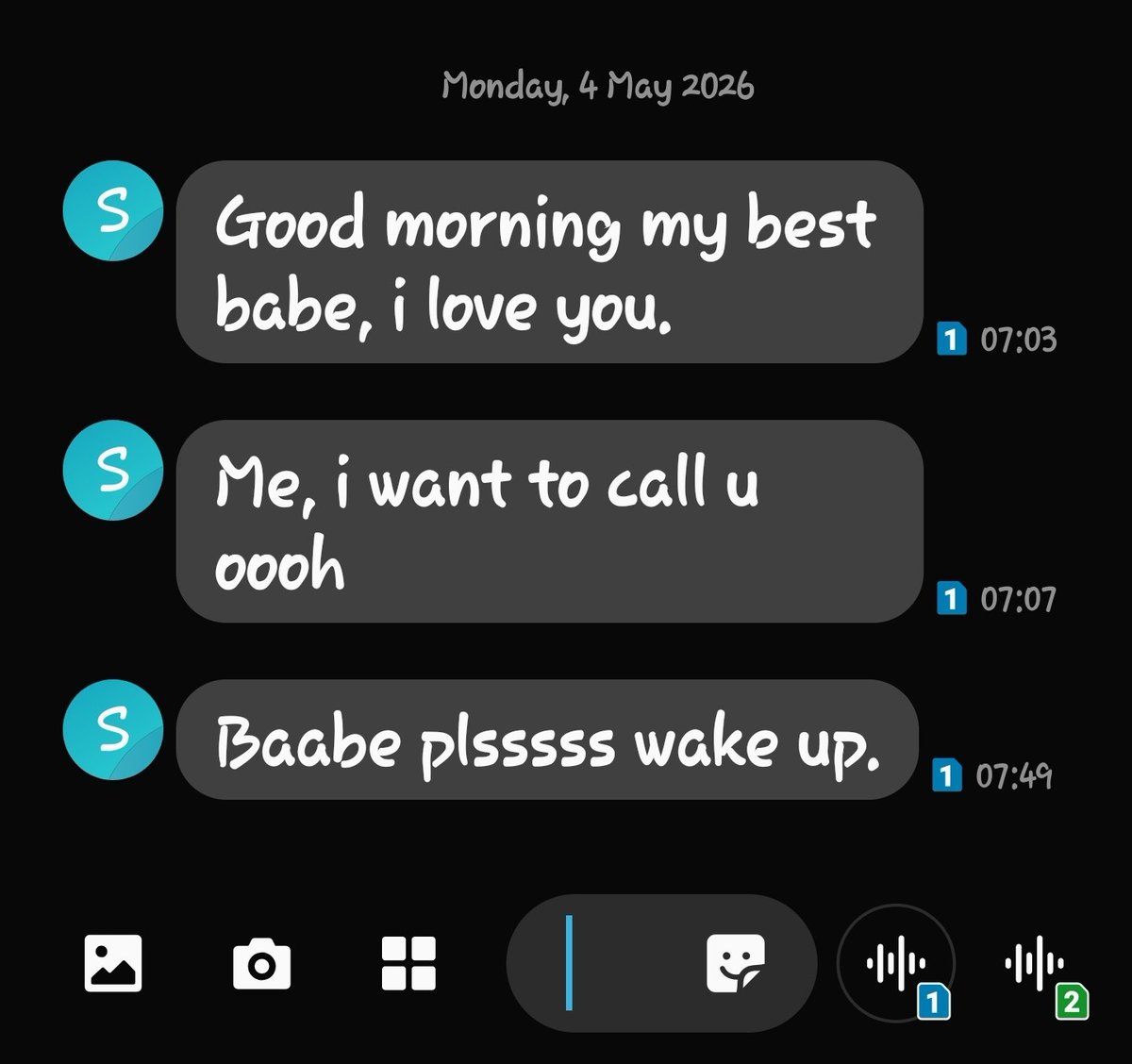 MILEZEVANS001's tweet photo. THI GIRL won't let ME REST,, Woke up to see this After a Long night... https://t.co/fscF5Jx5yC