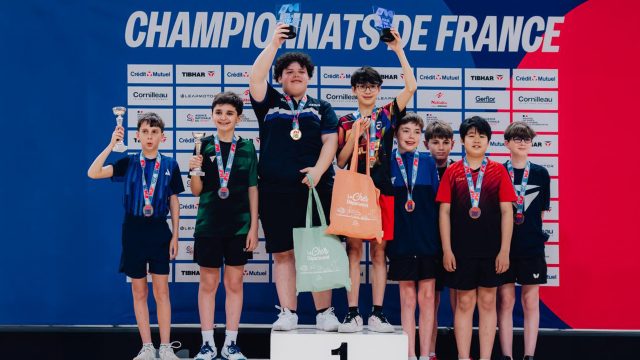 FFTTIDF's tweet photo. 17 podiums pour les franciliens aux championnats de France de tennis de table Minimes-Juniors 2026 : 4 titres, 5 médailles d'argent, 8 de bronze https://t.co/xXmnOKWM3H