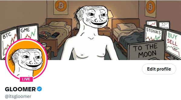 GLOOMER tweet media