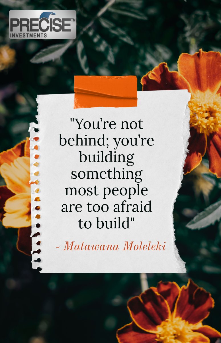 precise_invest's tweet image. Building something extraordinary

You're not behind; you're crafting a legacy others fear to dream of. Let this be your sign to keep moving forward. 🌟

#MotivationMonday #KeepBuilding #SuccessMindset