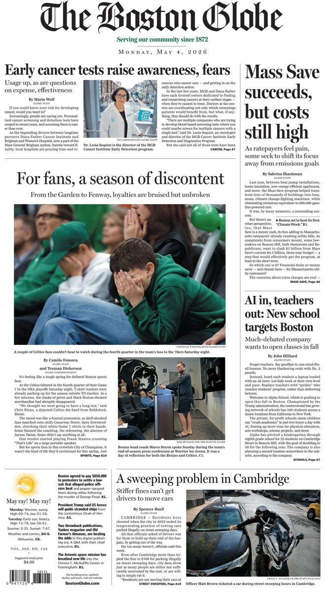 𝙵𝚛𝚘𝚗𝚝 𝙿𝚊𝚐𝚎𝚜 𝚃𝚘𝚍𝚊𝚢 📰 tweet media
