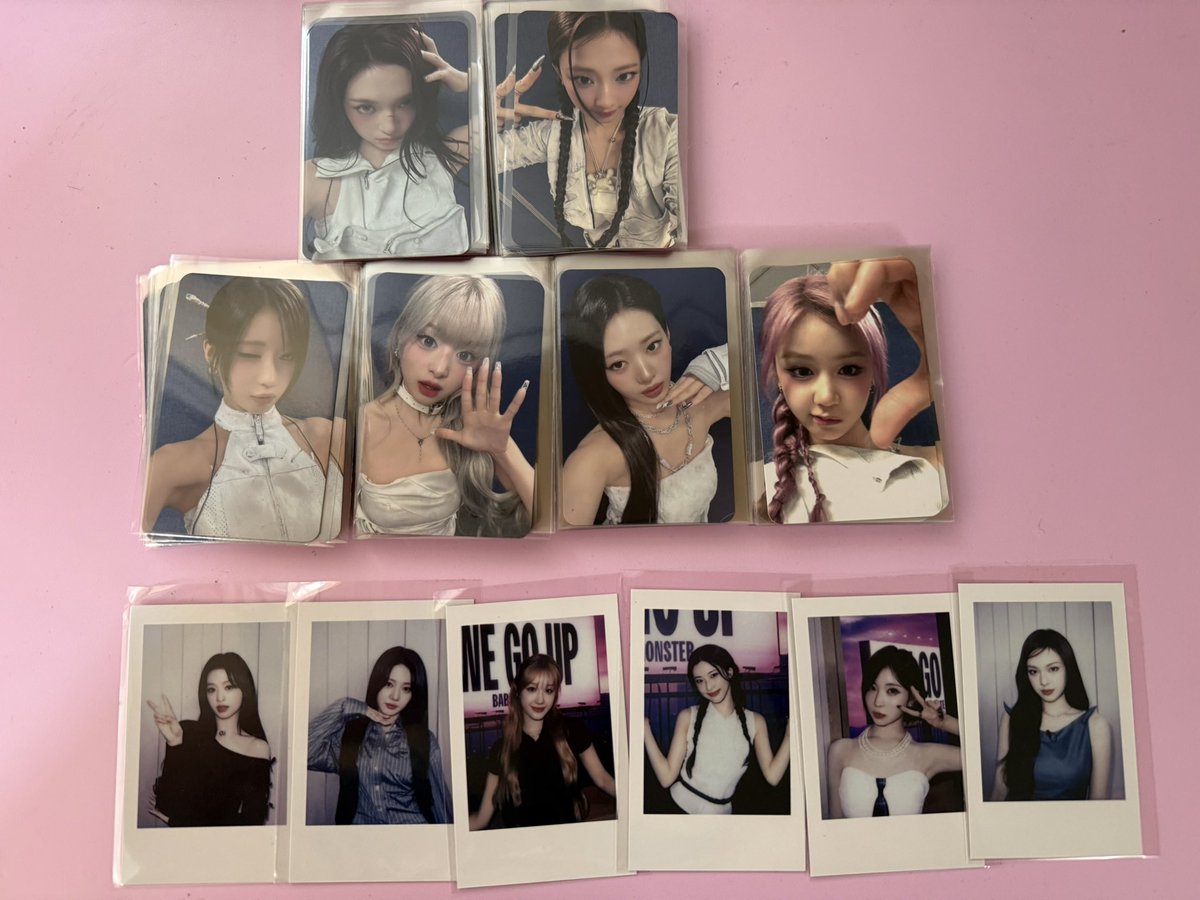 bbdongson's tweet photo. 베이비몬스터 양도 포토카드 포카 wts baby monster 2nd Anniversary

MAKESTAR ( 6 card + rd 3pola) : 7.0

루카 파리타 아사 아현 라미 로라 치키타 babymonster pharita rami ahyeon asa ruka chiquita rora https://t.co/DwbvUIz3iL