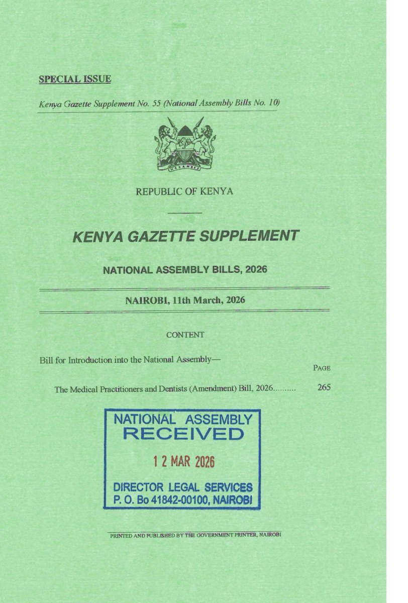 The Kenyan Gyne (#HealthServiceCommission) tweet media