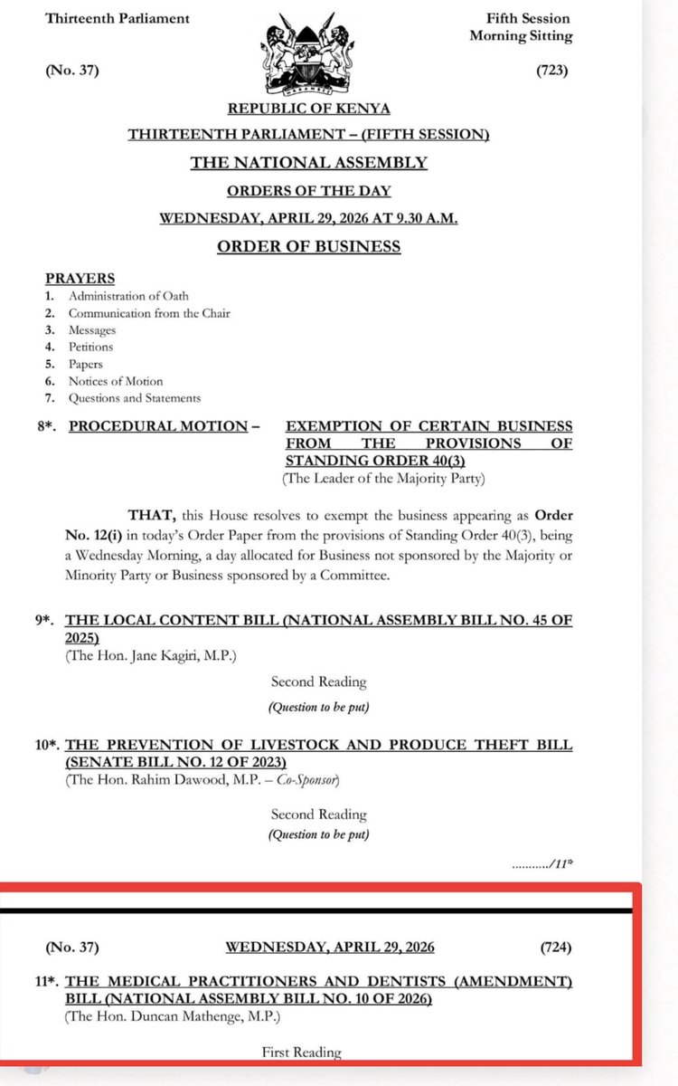 The Kenyan Gyne (#HealthServiceCommission) tweet media