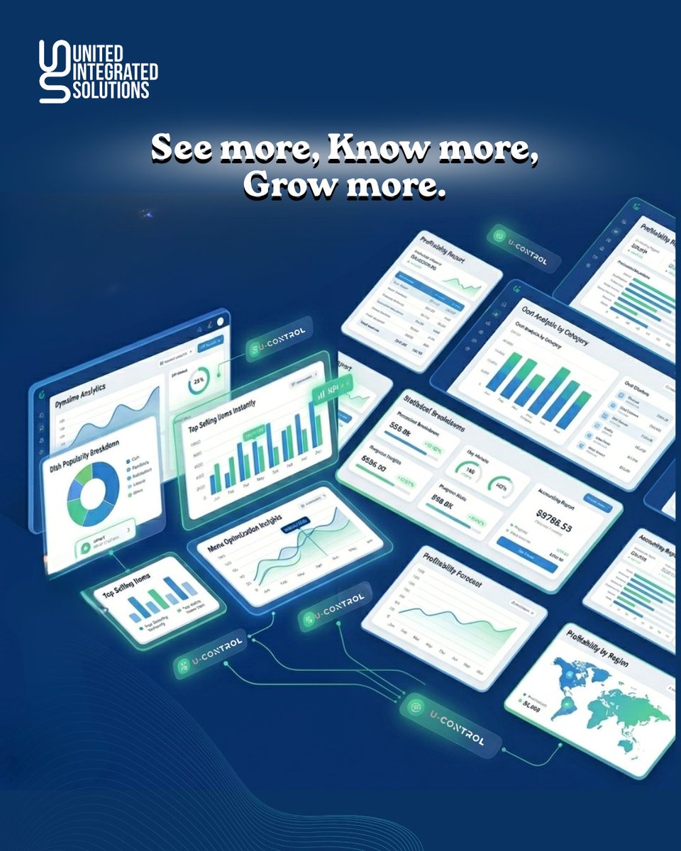 UISMiddleEast's tweet image. Data isn’t power until you use it right. ⚡📊

With U-Control system.. see deeper insights, act faster, and scale smarter with every decision. 🚀
uiscom.com

#UIS #UControl #DataDriven #Analytics #SaaS #ERP