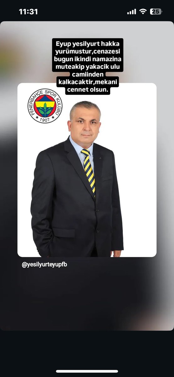 asyakaplan01's tweet photo. Allah rahmet eylesin Kartallı Eyüp krdşmz rahmetli olmuştur, mekanı cennet olsun güzel kardeşimin.. https://t.co/nqrh0Da1mR