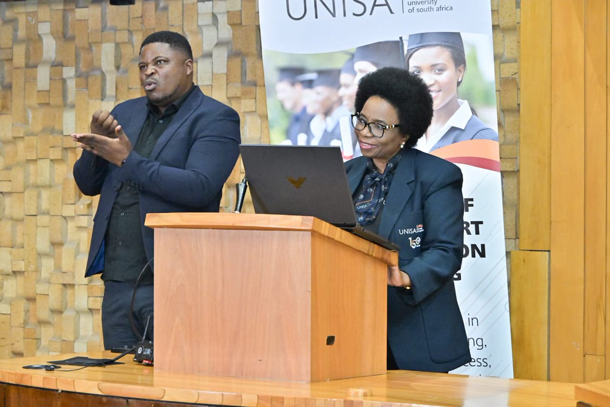 unisa's tweet photo. Unisa is currently hosting the 3rd International Conference on Higher Education Teaching, Learning and Student Support (ITLC 2026) at its Muckleneuk Campus in Pretoria from 04–08 May 2026.
#UnisaITLC2026 https://t.co/OcFKPFYSHg