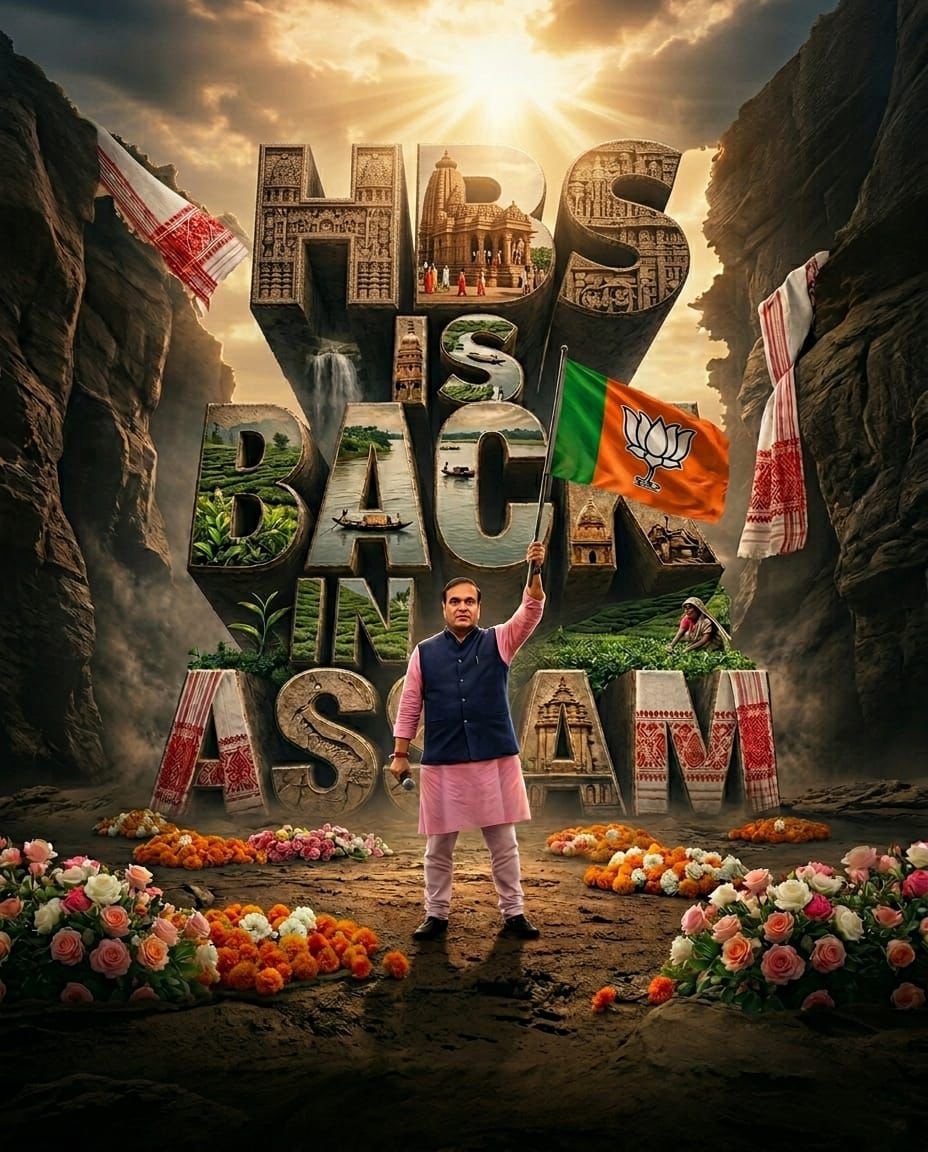 PoojaAv721's tweet photo. Trust isn’t noise, it’s numbers on election day.
#HimantaBiswaSarma https://t.co/yGjoMsNVFE