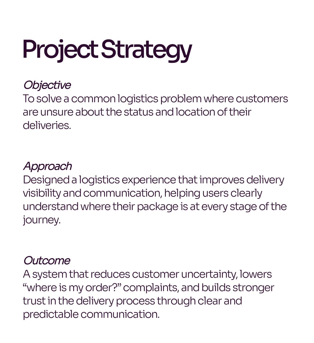 X3emedzn's tweet image. Most logistics startups don’t have a delivery problem.
They have a communication problem.

I explored how better design can fix that.

#logisticsbrandstartups 
#logistics