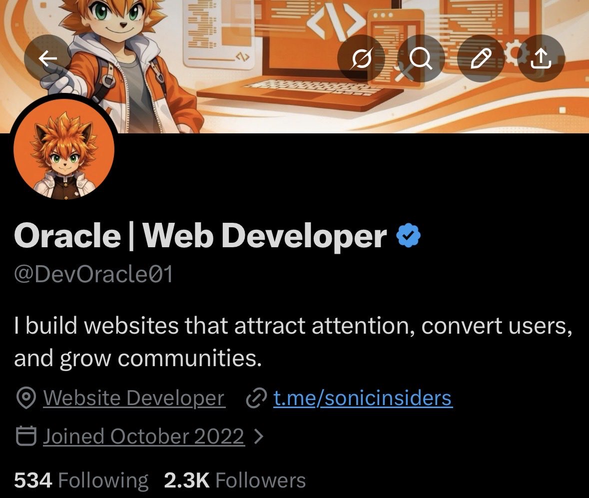 Oracle | Web Developer tweet media