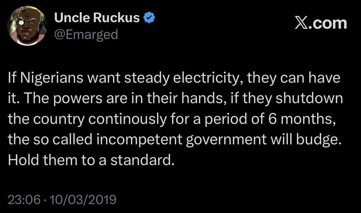 Uncle Ruckus tweet media