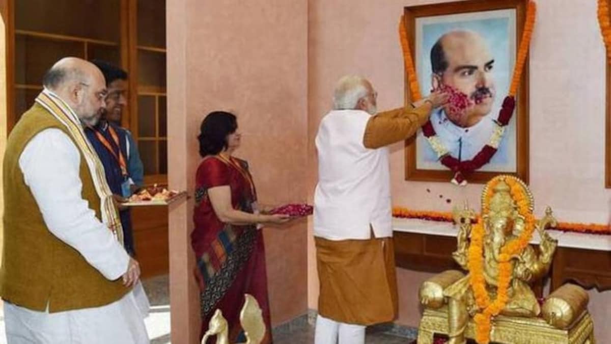 roypranesh's tweet photo. Bengal turns Saffron: Modi delivers on Mookerjee's dream.

What the victory in Bengal means...

https://t.co/tTHYT32lVm https://t.co/rHdi2fFpgH