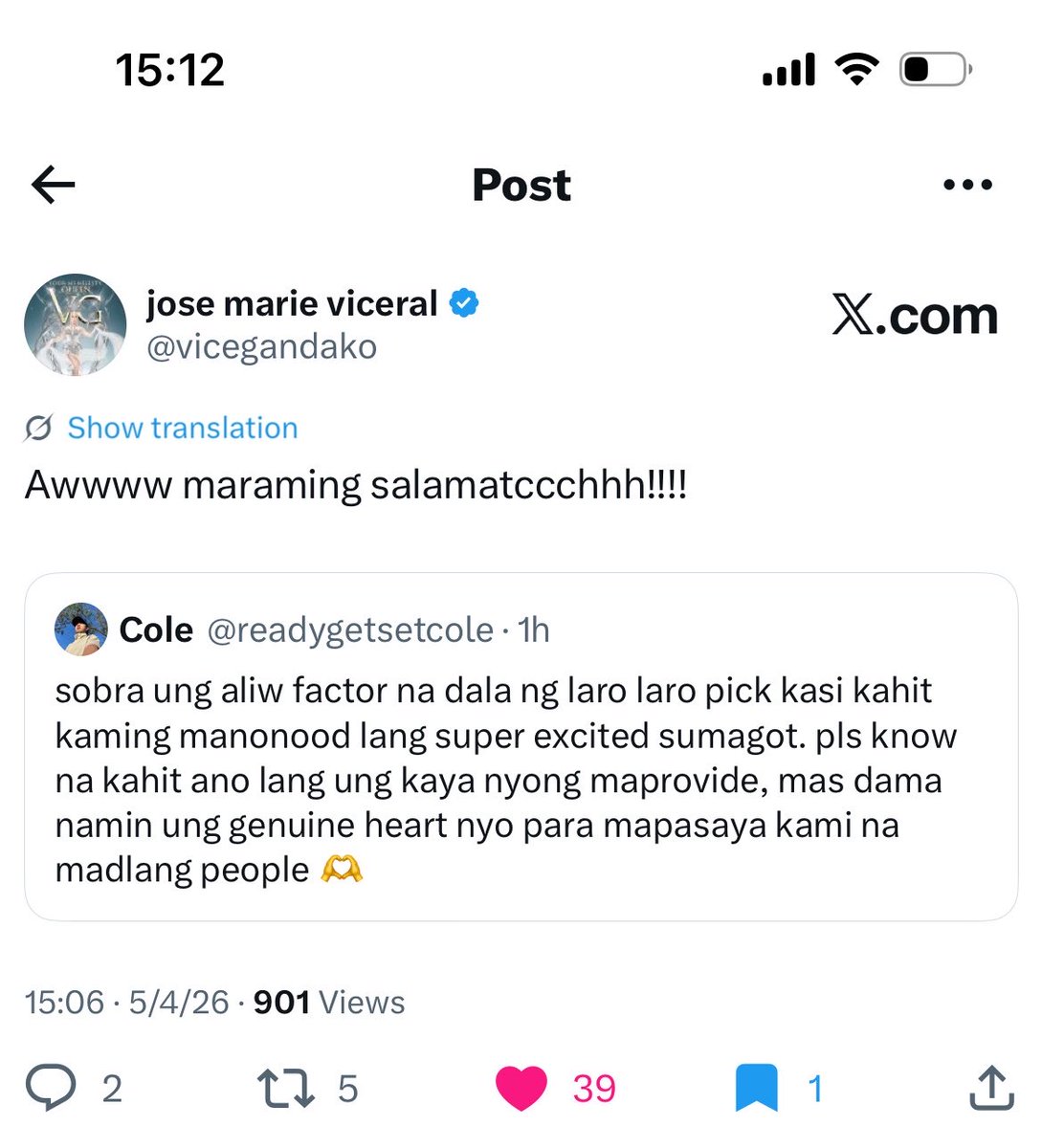 readygetsetcole's tweet photo. alam ko may itotodo pa to!!!!! @vicegandako magkikita rin tau!!! humanda 😭🙏 https://t.co/BdqherL0fo