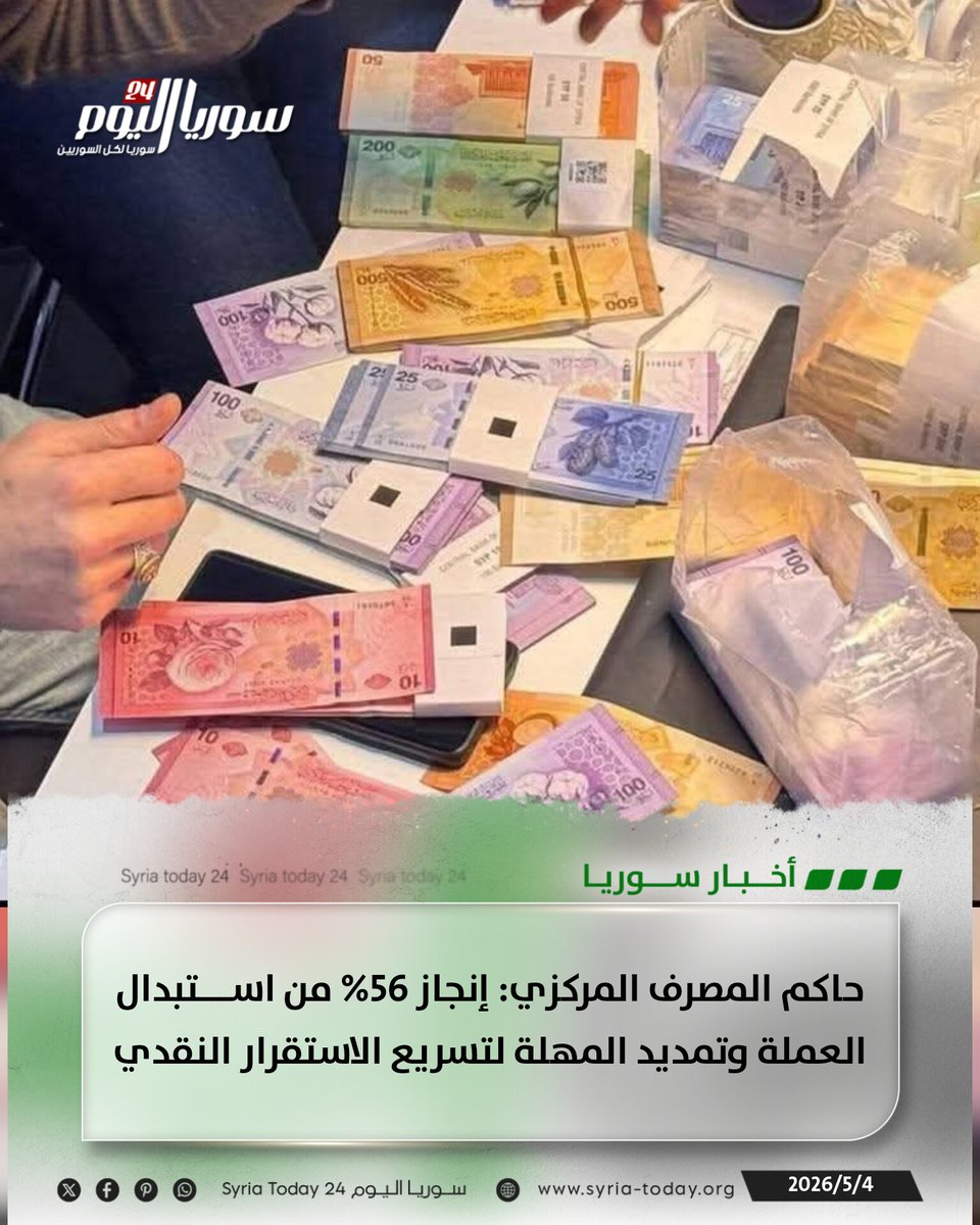 سوريا اليوم 24 Syria Today tweet media