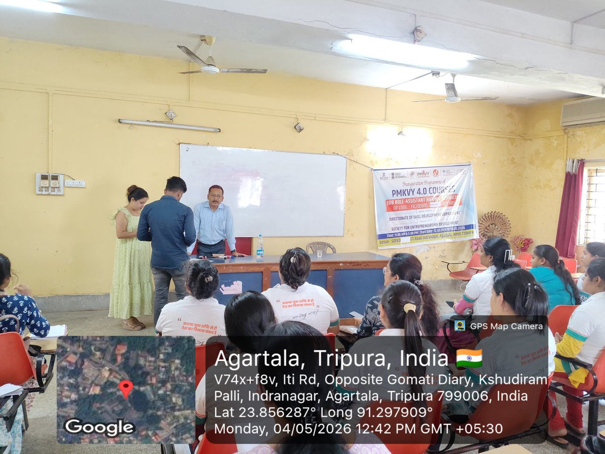 SKILL TRIPURA tweet media