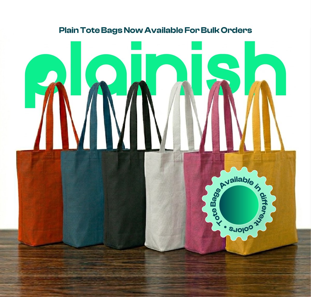 ShopPlainish's tweet photo. If you’ve been meaning to get a Plain Tote Bag,
We’re the best place to land.

Clean, well-crafted and durable.

• One-sided: ₦4,000
• Double-sided (in &amp; out): ₦4,500

Different colours available, with discounts on BULK ORDERS.✨

PreOrder here now:👋 https://t.co/SGy5VXUErT https://t.co/RAHBxvGjqA