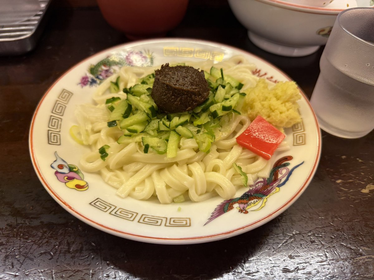 人生初　盛岡の白龍じゃじゃ麺