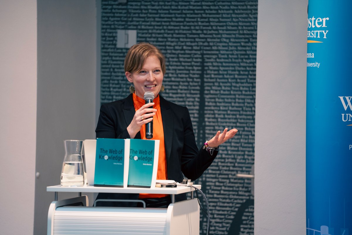 WebsterVienna's tweet photo. 🎓 New lecture series launched! “Transformation and Pressure in Media and Cultural Governance,” hosted at WVPU with the University of Vienna, explores how AI reshapes knowledge, power and trust. https://t.co/m0c9GHqsTr