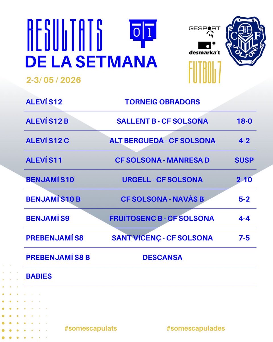 CF Solsona - des de 1928 tweet media