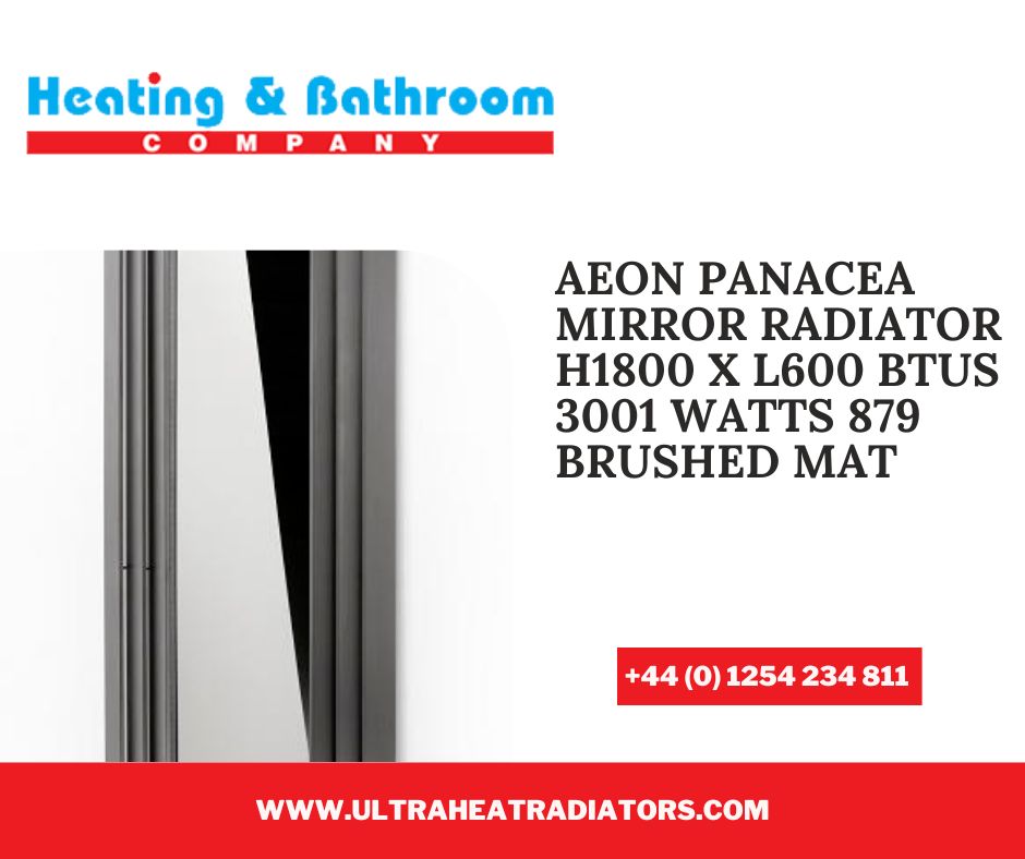 ultraheatuk's tweet photo. Ultraheat Radiators | Aeon Panacea Mirror #Radiators - #Aeon #Panacea #Mirror #Radiator H1800 X L600 #Btus 3001 #Watts 879 #Brushed #Mat!!!
#UltraheatRadiators #UltraheatPlanal #UltraheatCompact #UltraheatTrojan
Visit - https://t.co/aCZV6aU2Oe
Or
Quick Call - 01254 234811 https://t.co/4A0ITMXTLm