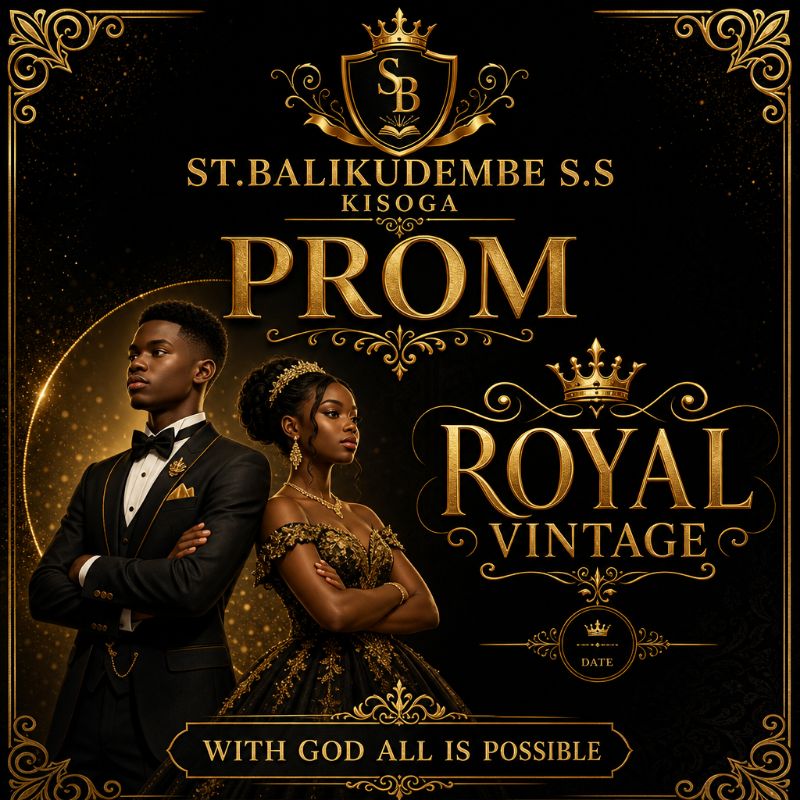 stbalikudembe's tweet image. From tuxes to tiaras — prom night at St.BALIKUDEMBE S.S KISIGA is today. Capture every moment! 📸👗🕺#St. Balikudembe # PROM # VIBES ONLY