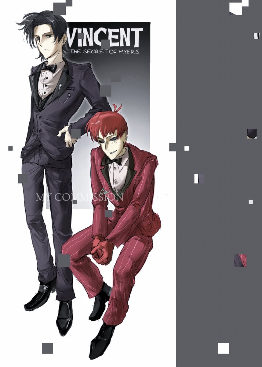 #VincentTheSecretOfMyers #vtsom 
维文，单发图看不见全身所以编辑了一下