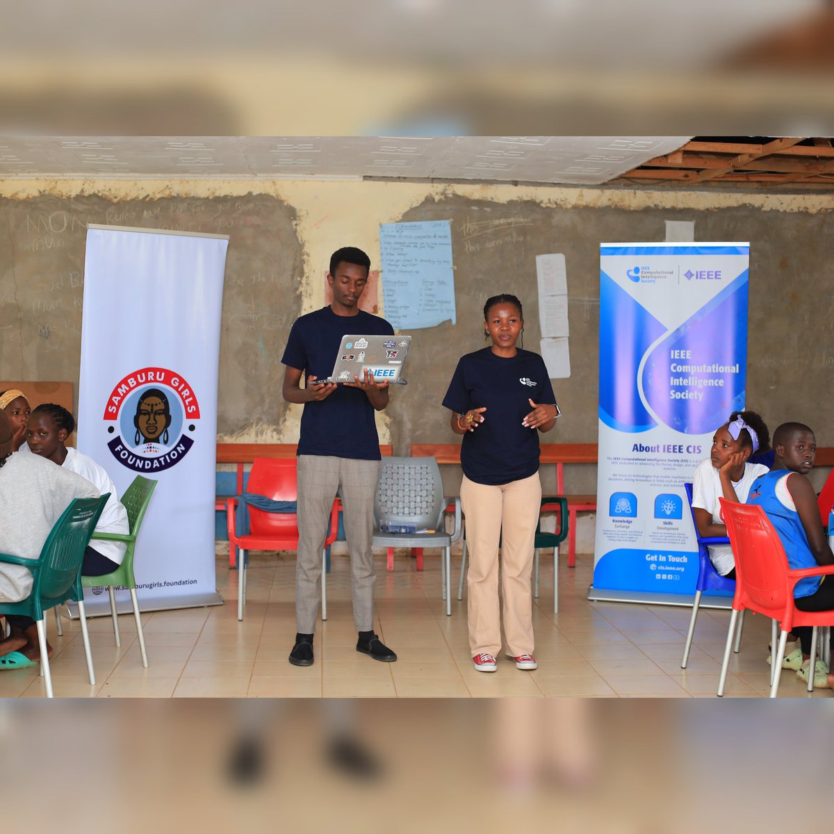 SamburuGirlsFDN's tweet image. Our girls at the Resource Center had an inspiring session led by the IEEE Computational Intelligence Society Kenya, exploring Design Thinking and IoT to build problem-solving and innovation skills.
#GirlsinTech #designthinking #STEM #iot