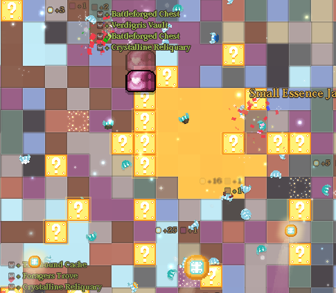 pixel_at_twg's tweet image. Relics now trigger more often and feel much more impactful.

Some combinations can get a little out of hand... Are you ready for a bit of crazy?

#indiedev #gamedev #incremental #builds