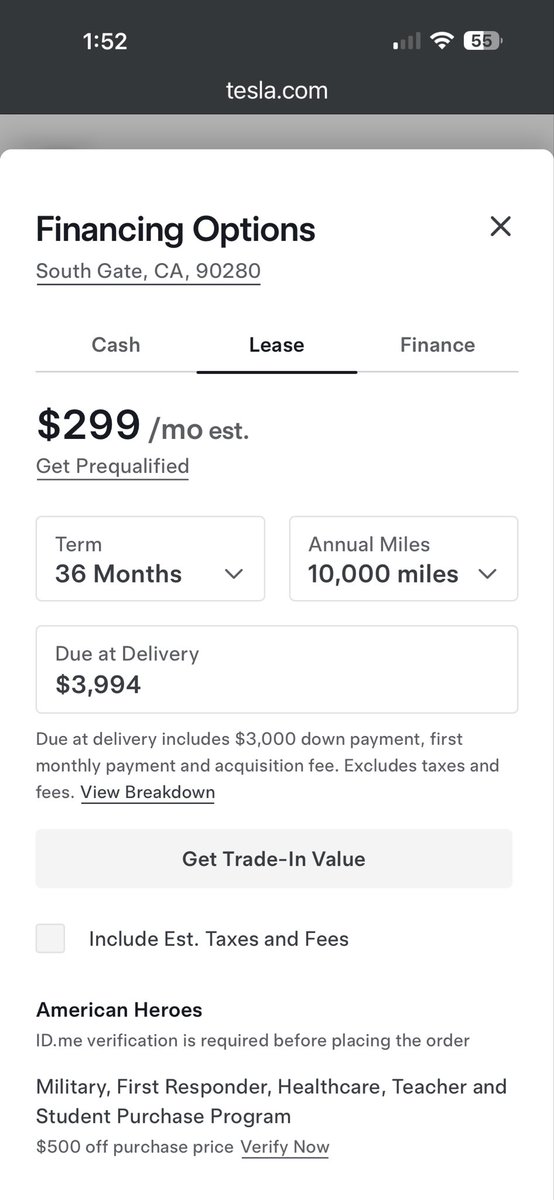 A_Aron_hdtech's tweet photo. @DennisCW_ Try again. I’m not seeing that price. https://t.co/6AXmrKybbT