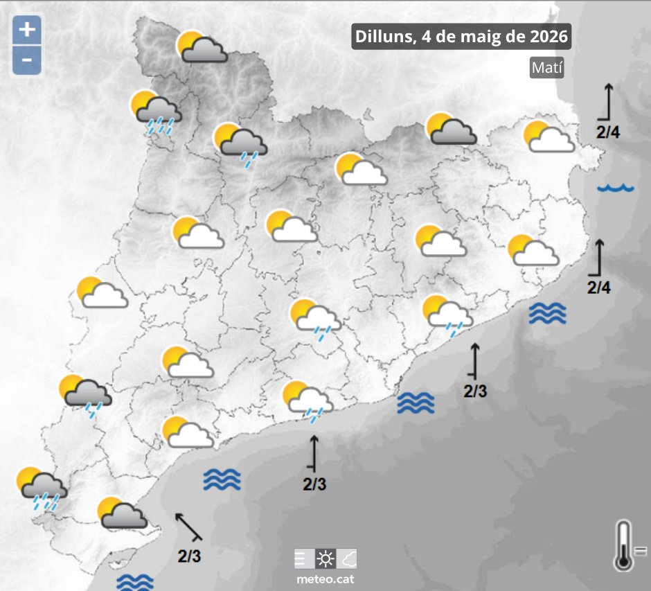 Meteocat tweet media
