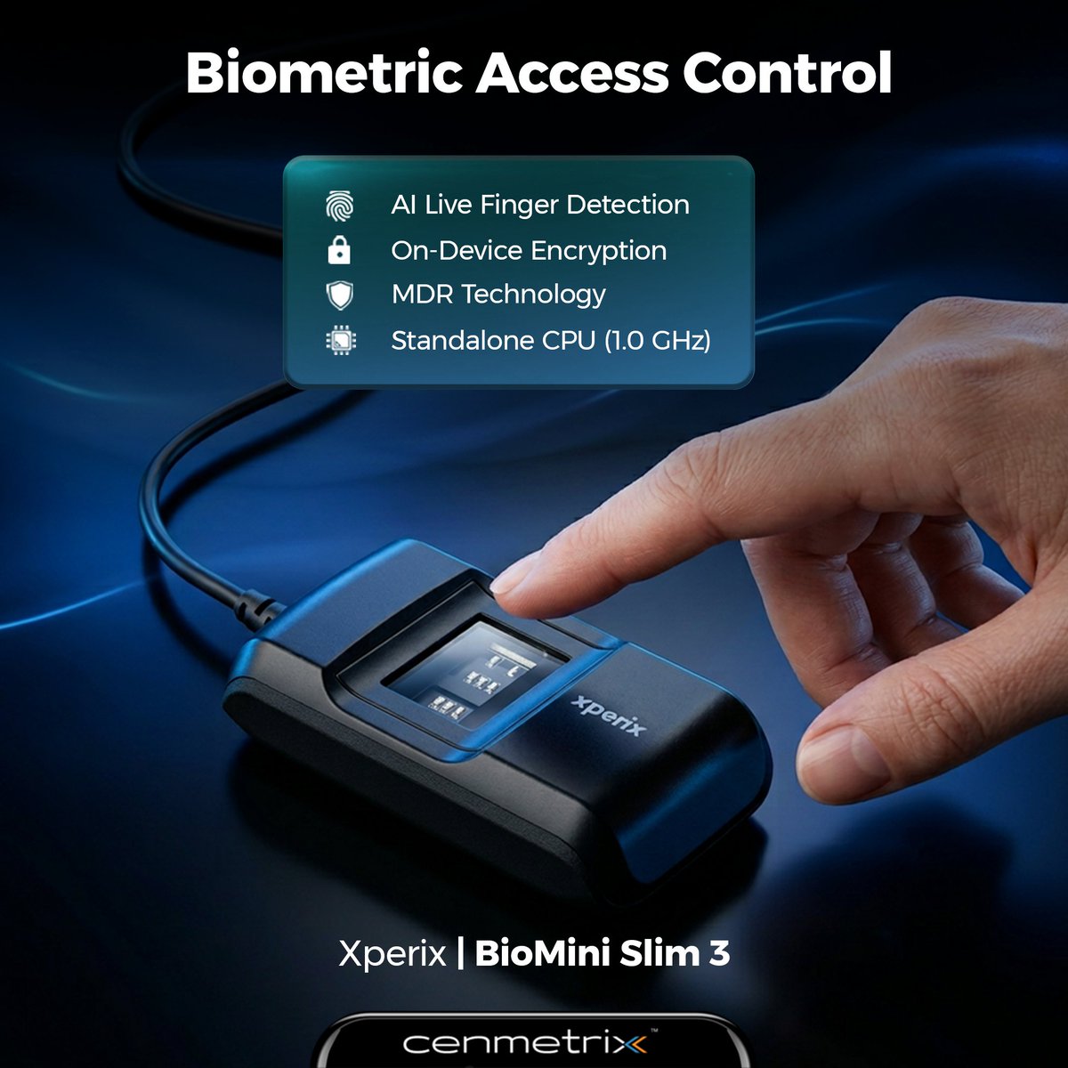 Modern biometric access control eliminates the risk of credential sharing by ensuring only authorized personnel gain entry. With AI-driven liveness detection and on-device encryption, identities become impossible to steal or replicate.