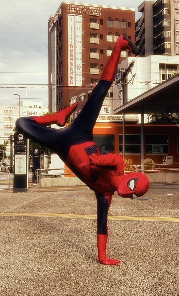 スパダン(スパイダーマンになりたい一般男性) tweet media