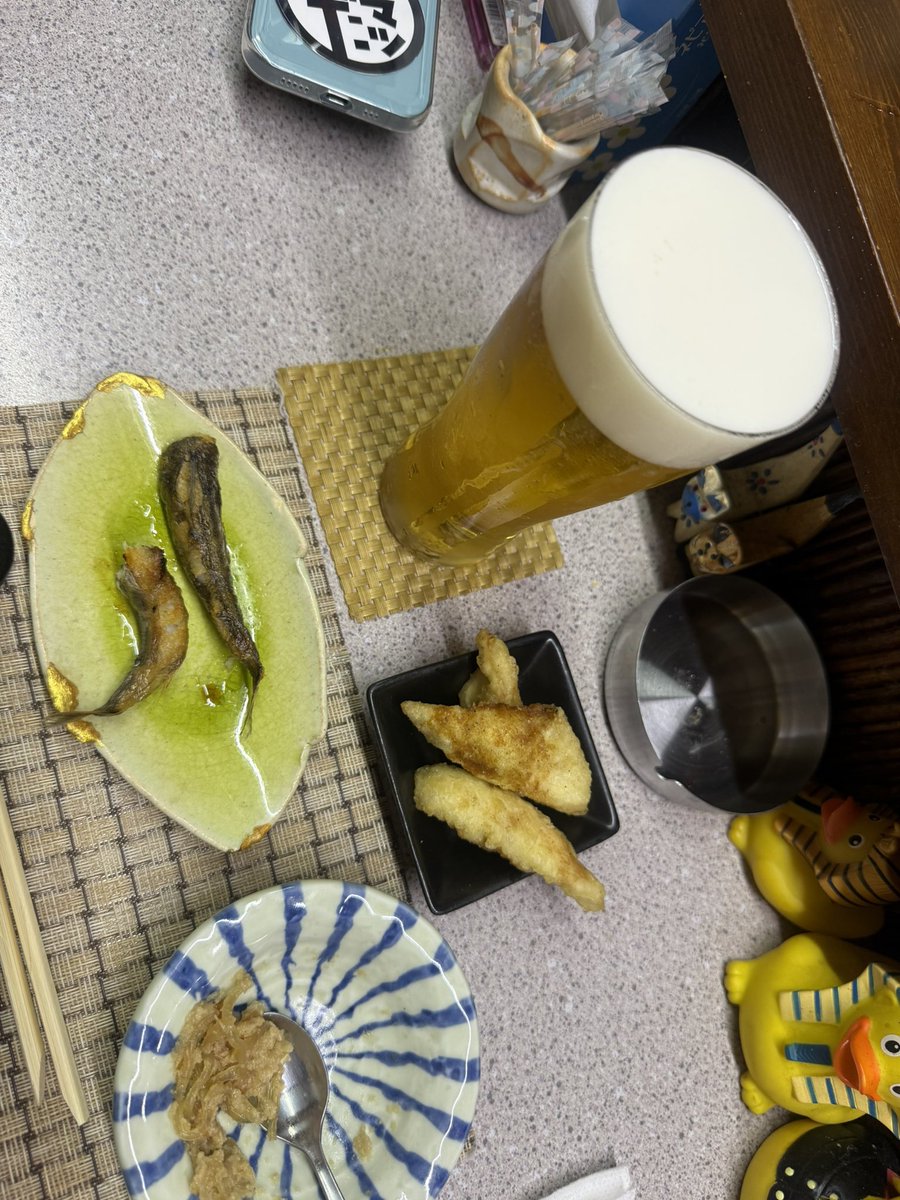hrkst22's tweet photo. 斉藤さんは今日も素敵でした☺️
もっちゃんで飲み🍺 https://t.co/Ke1LGofVj1