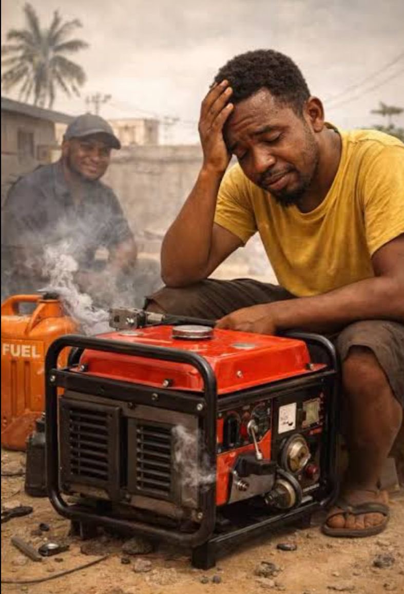 OLUWASE63578563's tweet photo. Generator noise or Solar + Tech? 😩⚡

Many homes and offices still runs on noisy, expensive generators because of unstable power.

But solar, inverters, and smart tech are getting cheaper and smarter.

Is Nigeria finally ready to move?

Or we keep suffering in silence?
Vent👇🏼 https://t.co/hA5lljNcGd