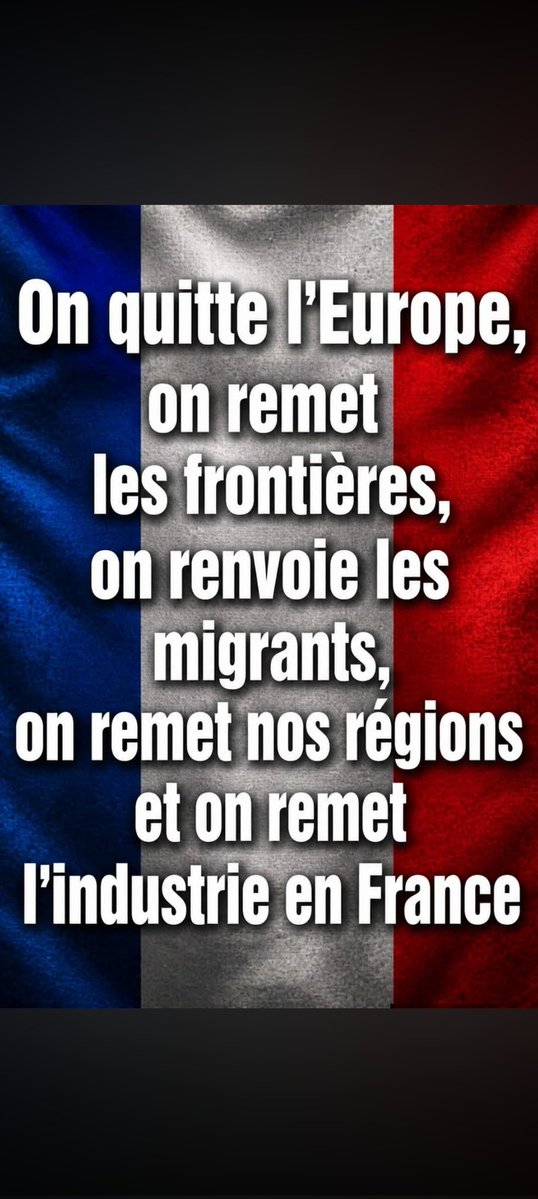 MANU 59 #Patriote❤️🇫🇷⚜️,#je soutiens le RN🇫🇷 tweet media