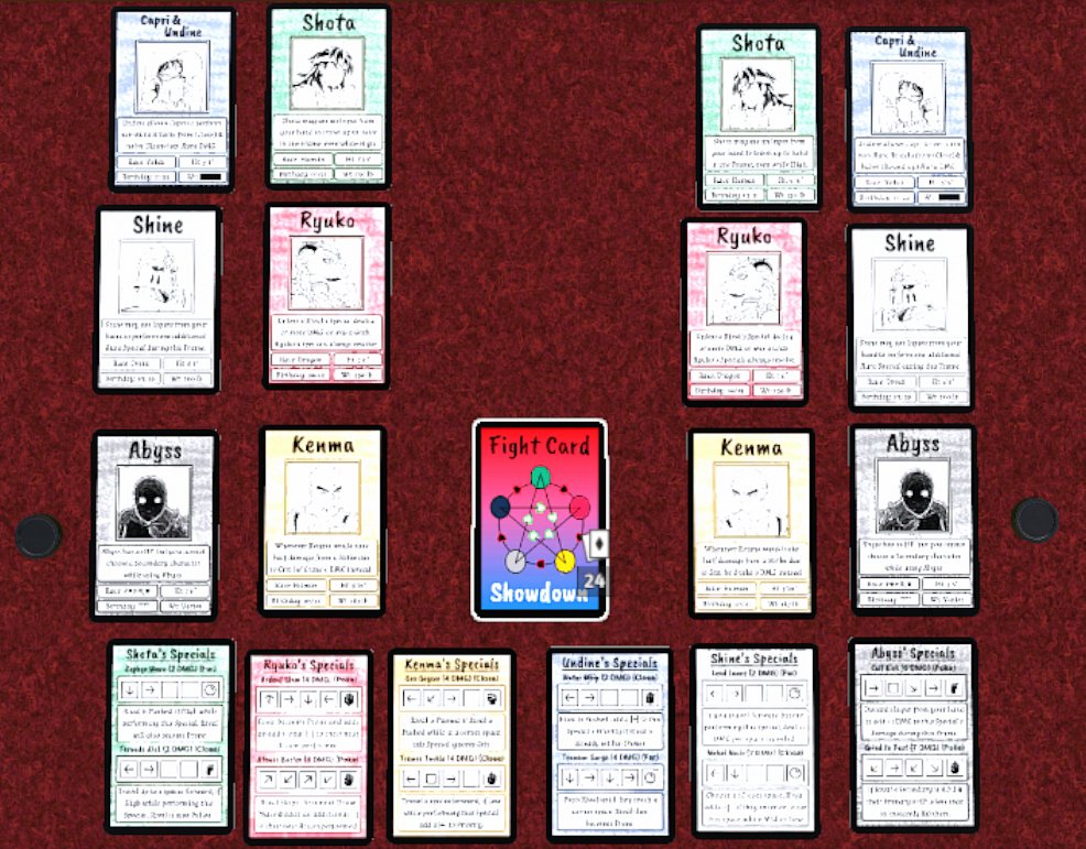 JourneymenDev's tweet photo. Fight Card Showdown is now available to play on Tabletop Simulator!

https://t.co/pB3zKhVyu8

If you were ever interested in trying it out, please follow the link below to dive into the action online! https://t.co/jwpDNAHQHE