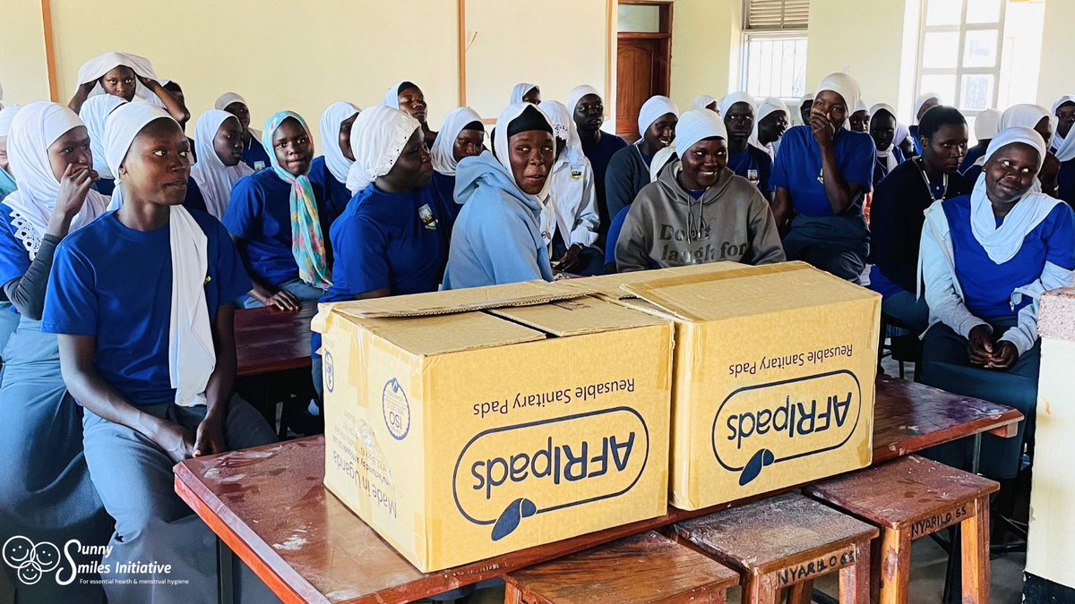 Smilingfaces131's tweet photo. Smiles, confidence, and dignity restored.

At Nyaliro Secondary School in Koboko District, we reached out to young girls with menstrual health education and sanitary support. Together, we are breaking barriers, restoring dignity, and keeping girls in school. https://t.co/eoWC6M7DOg