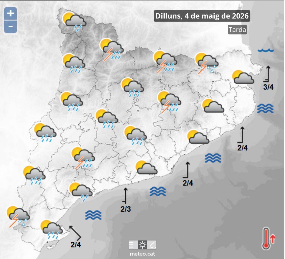 Meteocat tweet media