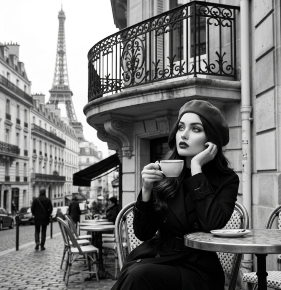FlowergirlPaula's tweet image. #Paris 
Coffee with love 
☕💕