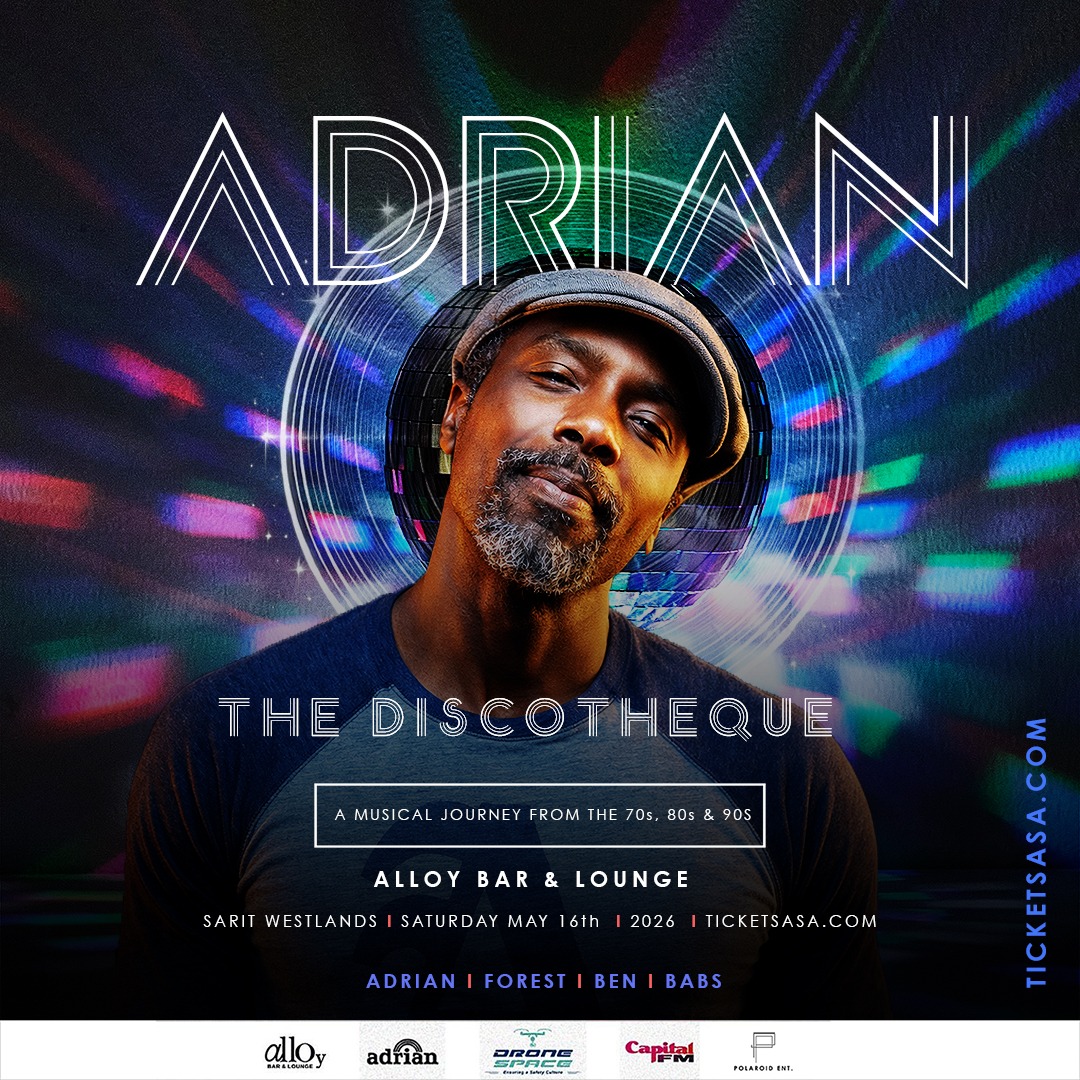 DeejayADRIAN's tweet photo. THE DISCOTHEQUE.  Your Music Curators Of The Night. Date Is May 16th At @alloybarandlounge . Yours Truly With DJs BABS, BEN And FOREST
Tickets Via  @ticketsasa or
https://t.co/NFtjKYMWlV https://t.co/YTKpvKZvTE