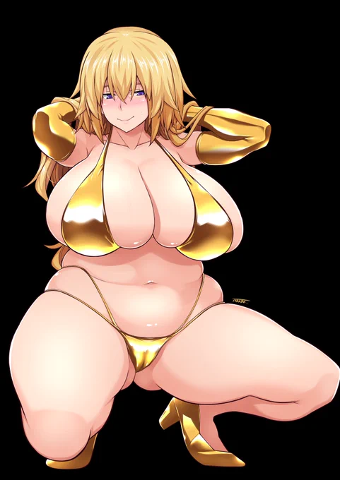 金ビキニ・ジャンヌ・ママ とりあえず間に合ったか・・・?