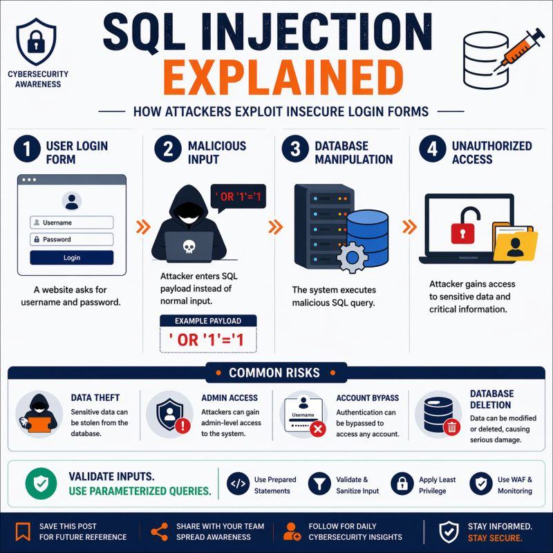 Free4arab1's tweet photo. شرح بالعربي لــ SQL Injection 💉💉

اللينك 👇👇👇

https://t.co/FieGGUQtWM

#free4arab #SQL #SQL_Injection https://t.co/WrKdszf5bI