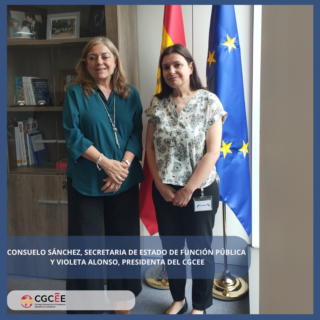 CGCEE_VIII's tweet photo. Encuentro para tratar la dotación de recursos del servicio exterior y la situación del PLEX, además del estado de la digitalización consular, un elemento necesario para mejorar la atención y los servicios que reciben las personas españolas residentes en el exterior.
#CGCEE https://t.co/luanEfk2OT