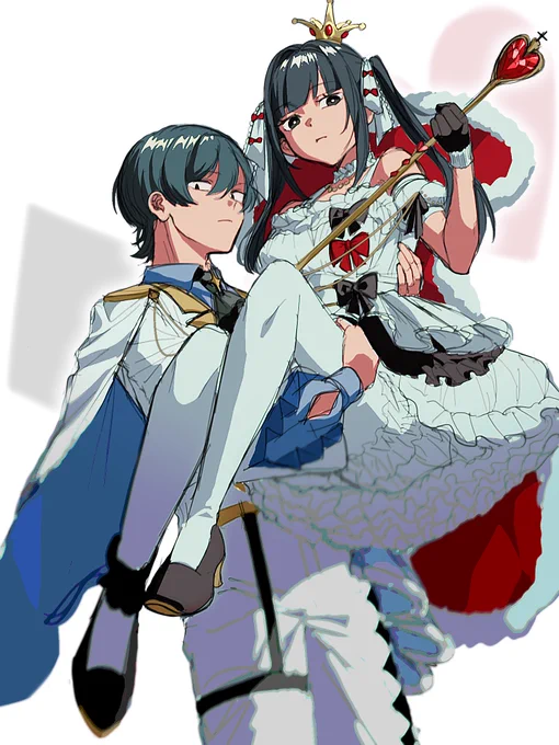 #パラ高FA ハッピーホワイトひかりこ 王子様と王女様みたいで好き……