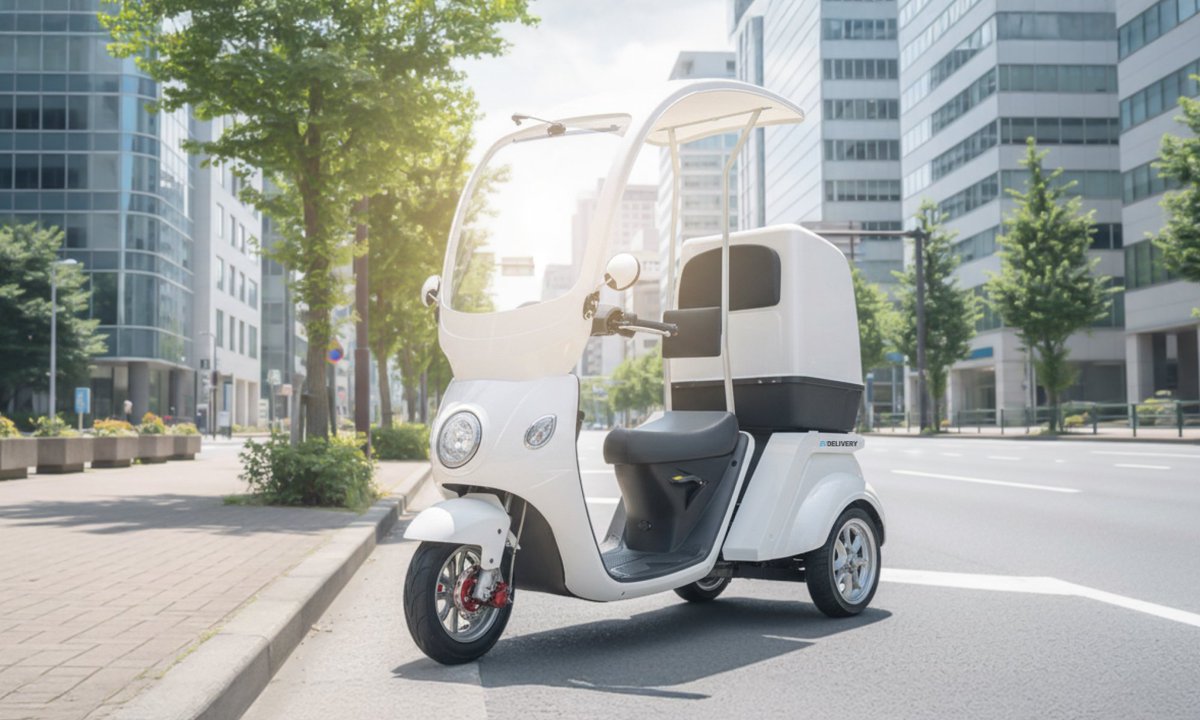 EVデリバリー」ミニカーモデル、原付モデル、全カラー発送可能に 
