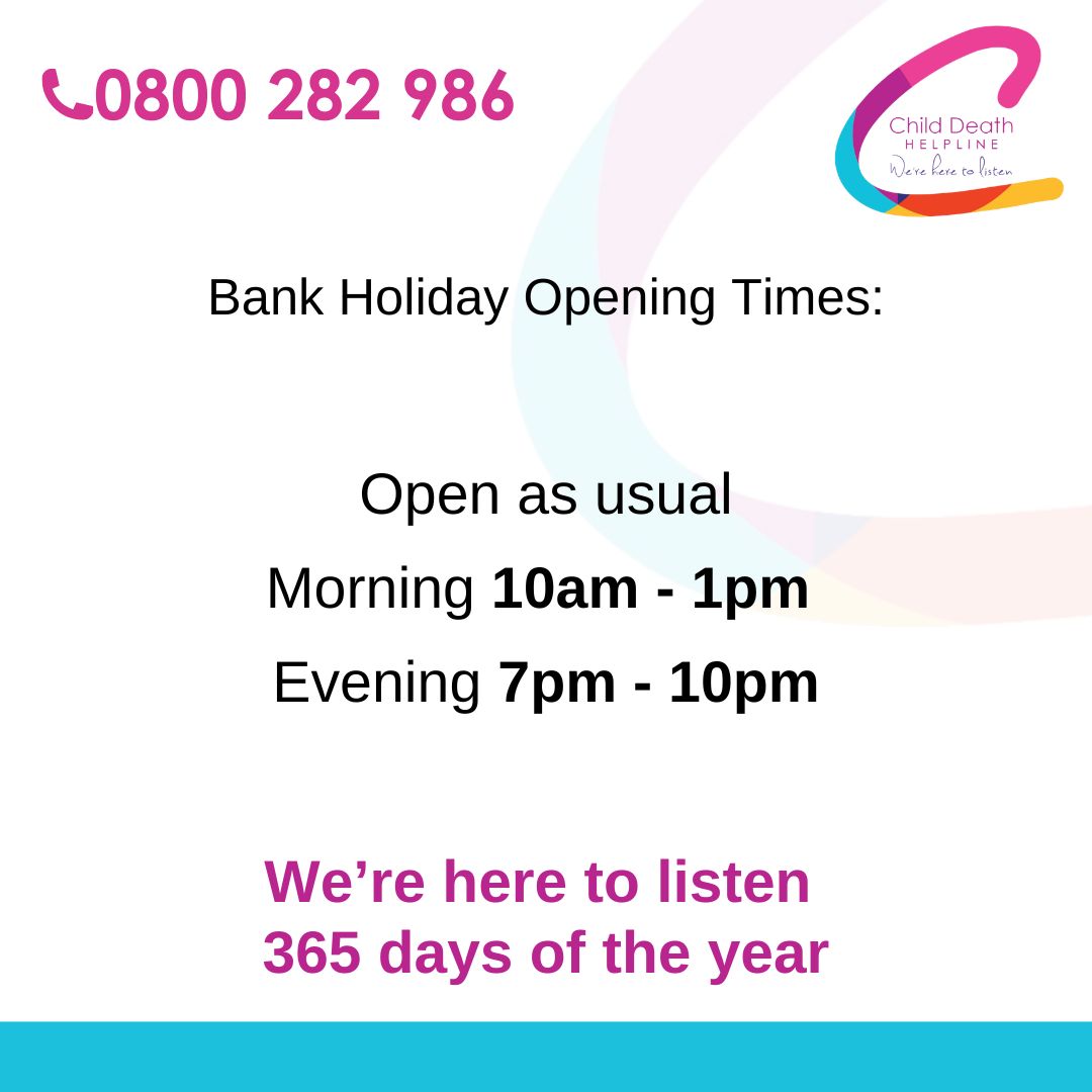 Child Death Helpline tweet media