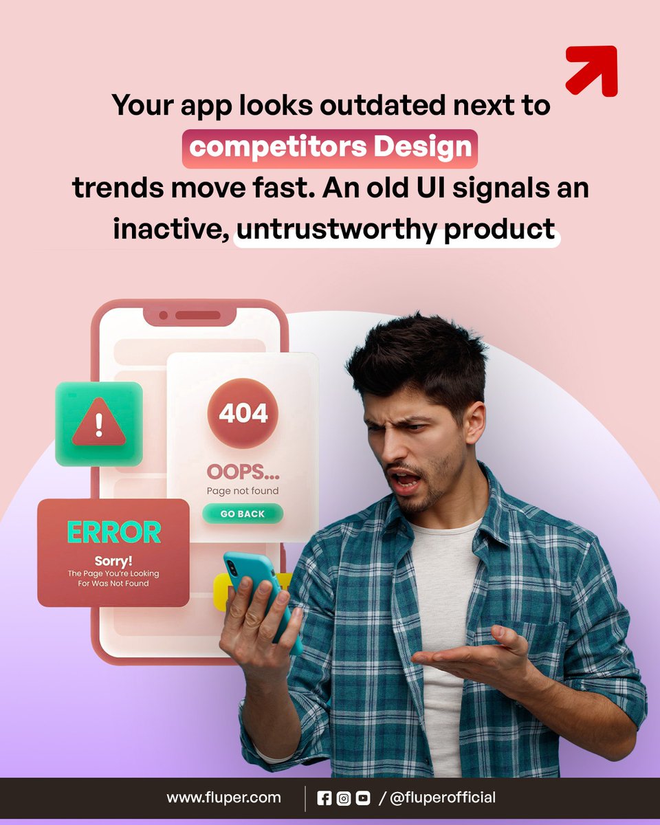 FluperOfficial's tweet photo. If users ghost your app faster than unread messages… it’s not them 👀Sometimes growth isn’t about more ads - it’s about fixing what users feel but don’t say. The real question is: are you listening before they leave?
#AppDesign #UXMatters #ProductGrowth #UIUX #DigitalExperience https://t.co/7EkO8rKrX6
